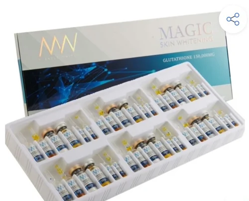 Miracle White Magic Skin Whitening 150,000mg Glutathione Injection - Recommended For: Adults